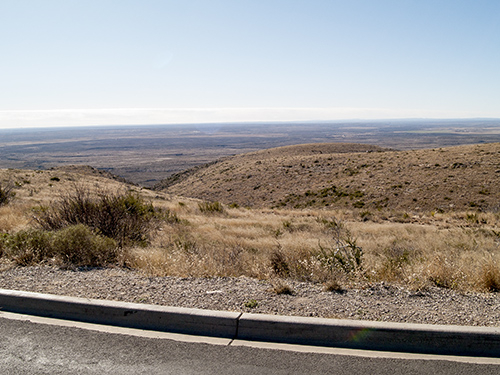 View from the visitor center